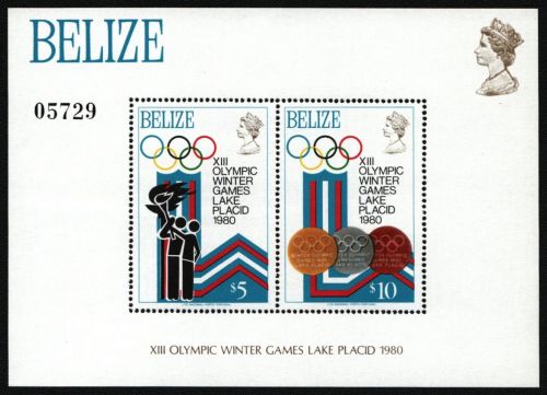 Belize 1979 - Mi-Nr. Block 12 ** - MNH - Olympia Lake Placid