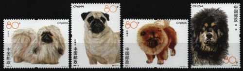 China VR 2006 - Mi-Nr. 3734-3737 ** - MNH - Hunde / Dogs