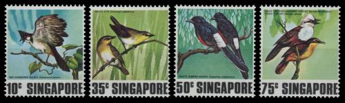 Singapur 1978 - Mi-Nr. 298-301 ** - MNH - Vögel / Birds