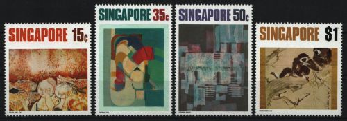 Singapur 1972 - Mi-Nr. 156-159 ** - MNH - Kunst / Art