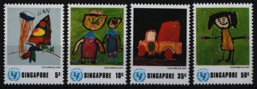 Singapur 1974 - Mi-Nr. 221-224 ** - MNH - Kindertag