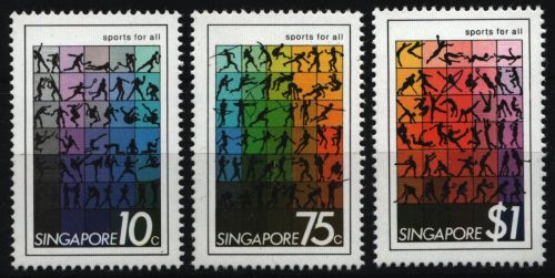 Singapur 1981 - Mi-Nr. 381-383 ** - MNH - Breitensport