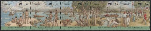 Weihnachtsinsel 1988 - Mi-Nr. 253-257 ** - MNH - Australien
