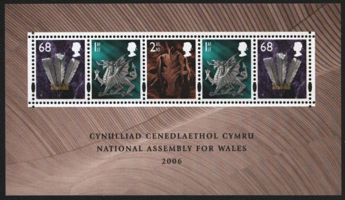 Großbritannien - Wales 2006 - Mi-Nr. Block 1 ** - MNH - Parlament