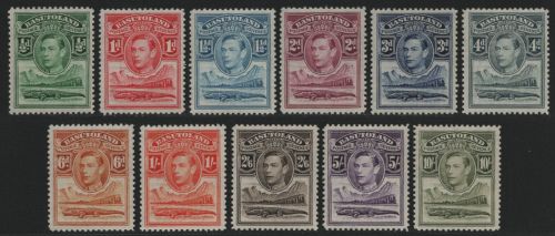 Basutoland 1938 - Mi-Nr. 18-28 ** - MNH - Georg VI (I)