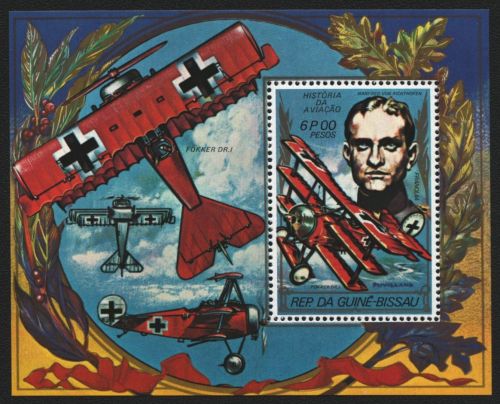 Guinea-Bissau 1979 - Mi-Nr. Block 155 A ** - MNH - Luftfahrt / Aviation