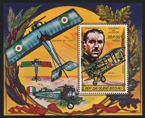 Guinea-Bissau 1979 - Mi-Nr. Block 156 A ** - MNH - Luftfahrt / Aviation
