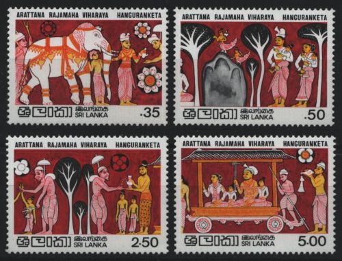 Sri Lanka 1982 - Mi-Nr. 581-584 ** - MNH - Vesak