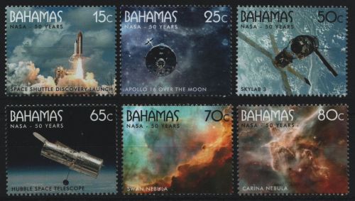 Bahamas 2008 - Mi-Nr. 1331-1336 ** - MNH - Raumfahrt / Space