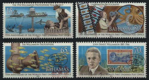 Bahamas 2014 - Mi-Nr. 1511-1514 ** - MNH - Unterwasserpostamt