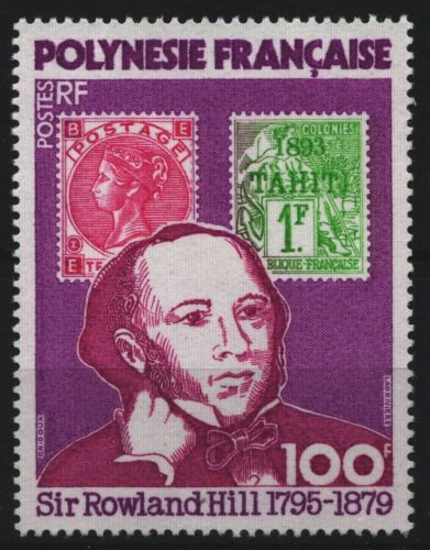 Franz. Polynesien 1979 - Mi-Nr. 290 ** - MNH - Marke auf Marke
