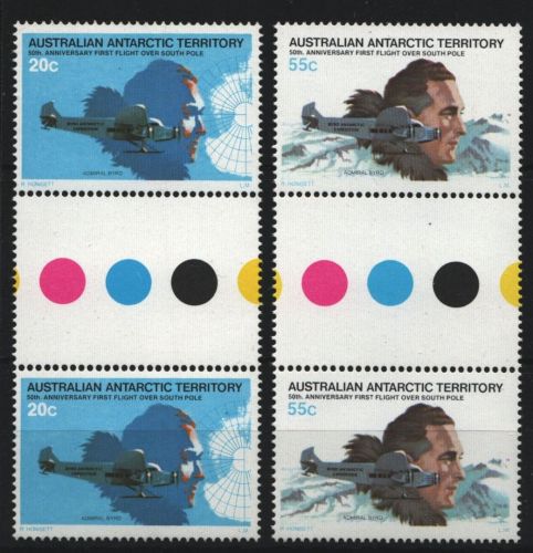 AAT / Austral. Antarktis 1979 - Mi-Nr. 35-36 ** - MNH - Gutter - Flugzeuge