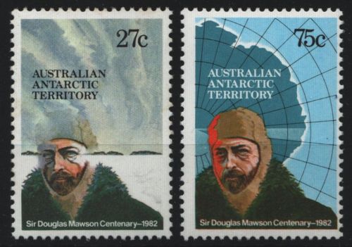 AAT / Austral. Antarktis 1982 - Mi-Nr. 53-54 ** - MNH - Douglas Mawson