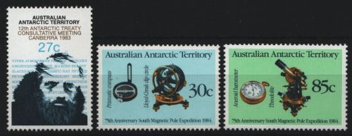 AAT / Austral. Antarktis 1983-1984 - Mi-Nr. 60 & 61-62 ** - MNH - 2 Ausgaben