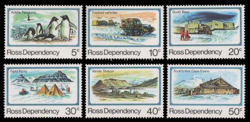 Ross-Gebiet 1982 - Mi-Nr. 15-20 ** - MNH - Antarktis