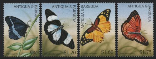 Antigua 1997 - Mi-Nr. 2471-2474 ** - MNH - Schmetterlinge / Butterflies