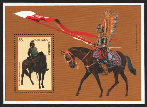 Antigua 1996 - Mi-Nr. Block 350 ** - MNH - Pferde / Horses