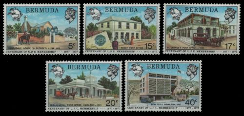 Bermuda 1977 - Mi-Nr. 339-343 ** - MNH - UPU