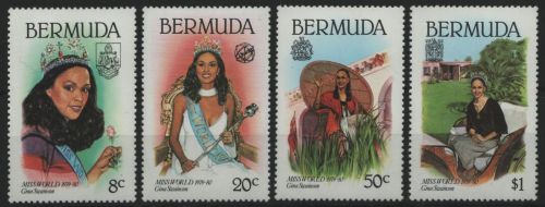 Bermuda 1980 - Mi-Nr. 386-389 ** - MNH - Miss World