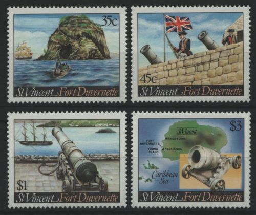 St. Vincent 1984 - Mi-Nr. 696-699 ** - MNH - Schiffe / Ships