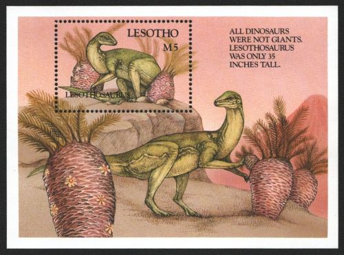 Lesotho 1992 - Mi-Nr. Block 90 ** - MNH - Prähistorische Tiere