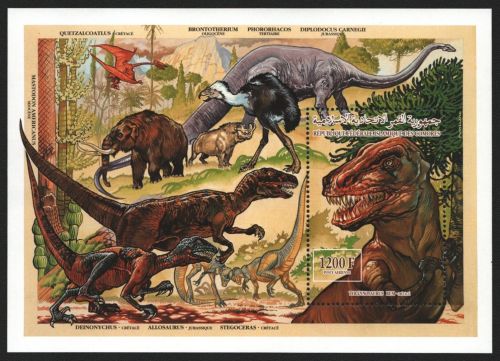 Komoren 1994 - Mi-Nr. Block 381 A ** - MNH - Prähistorische Tiere