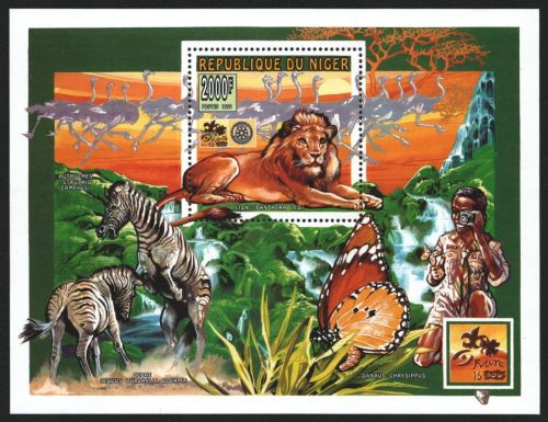 Niger 1996 - Mi-Nr. Block 85 ** - MNH - Wildtiere / Wild animals