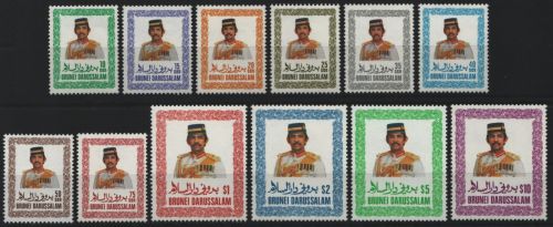 Brunei 1985 - Mi-Nr. 323-334 ** - MNH - Sultan Hassanal Bolkiah