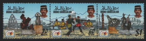 Brunei 1992 - Mi-Nr. 448-450 ** - MNH - Tourismusjahr
