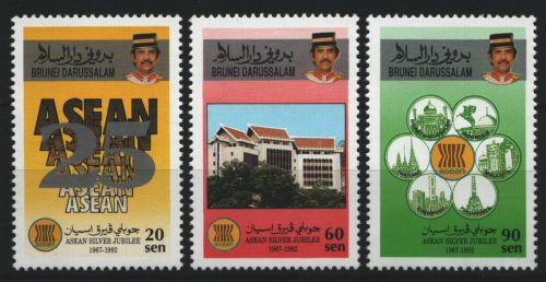 Brunei 1992 - Mi-Nr. 451-453 ** - MNH - ASEAN