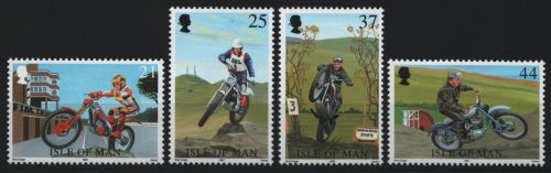 Isle of Man 1997 - Mi-Nr. 736-739 ** - MNH - Motorrad / Motor bikes