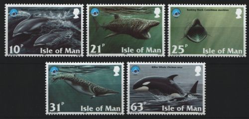 Isle of Man 1998 - Mi-Nr. 758-762 ** - MNH - Meeresfauna / Marine life