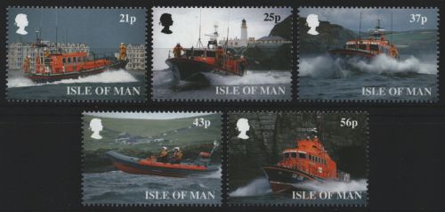 Isle of Man 1999 - Mi-Nr. 791-795 ** - MNH - Boote / Boats