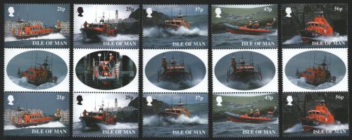 Isle of Man 1999 - Mi-Nr. 791-795 ** - MNH - Stegpaare - Boote / Boats