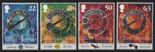 Isle of Man 1999 - Mi-Nr. 810-813 ** - MNH - Manx Gaelic Society