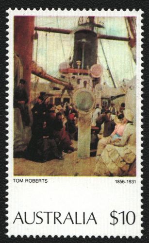 Australien 1977 - Mi-Nr. 640 ** - MNH - Schiffe / Ships - Gemälde / Paintings