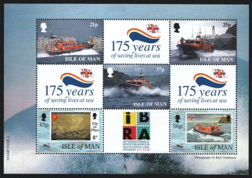 Isle of Man 1999 - Mi-Nr. 791-795 ** - MNH - Markenheftblatt - Boote / Boats