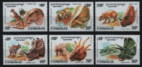 Kambodscha 1995 - Mi-Nr. 1486-1491 ** - MNH - Prähistorische Tiere