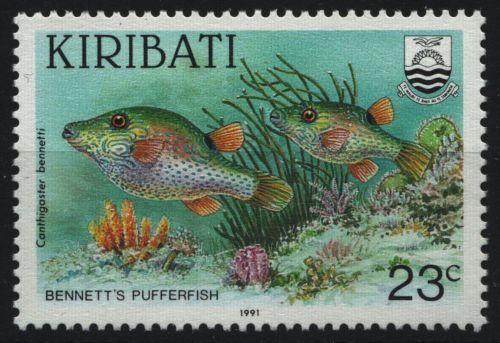 Kiribati 1991 - Mi-Nr. 570 ** - MNH - Fische / Fish