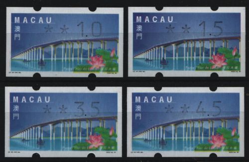 Macau - ATM 1999 - Mi-Nr. 2 I ** - MNH - 4 Wertstufen