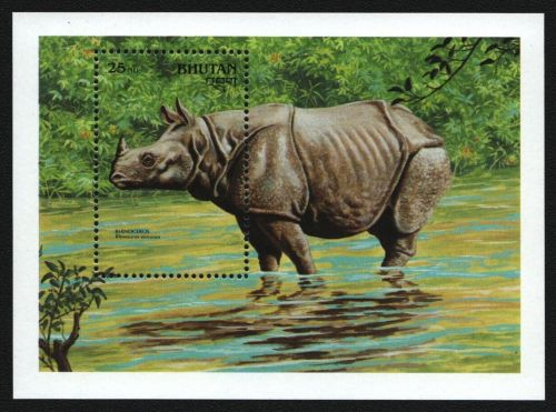 Bhutan 1990 - Mi-Nr. Block 277 ** - MNH - Wildtiere / Wild animals