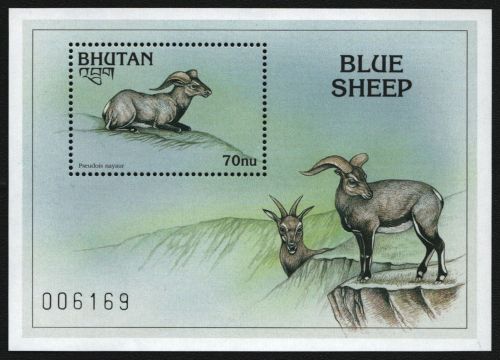 Bhutan 1990 - Mi-Nr. Block 367 ** - MNH - Wildtiere / Wild animals