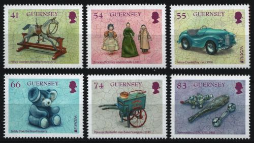 Guernsey 2015 - Mi-Nr. 1514-1519 ** - MNH - Spielzeug / Toys - EUROPA