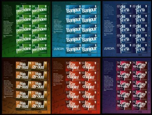 Guernsey 2008 - Mi-Nr. 1185-1190 ** - MNH - KLB - Redewendungen - EUROPA