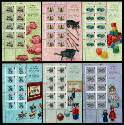 Guernsey 2015 - Mi-Nr. 1514-1519 ** - MNH - KLB - Spielzeug - EUROPA