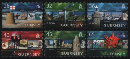 Guernsey 2004 - Mi-Nr. 1001-1006 ** - MNH - Tourismus - EUROPA