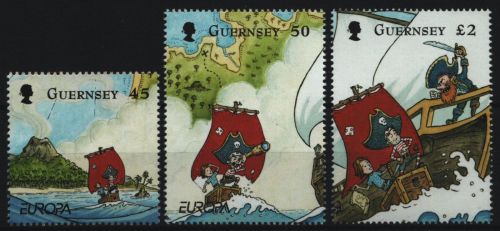 Guernsey 2010 - Mi-Nr. 1297-1299 ** - MNH - Kinderbücher - EUROPA