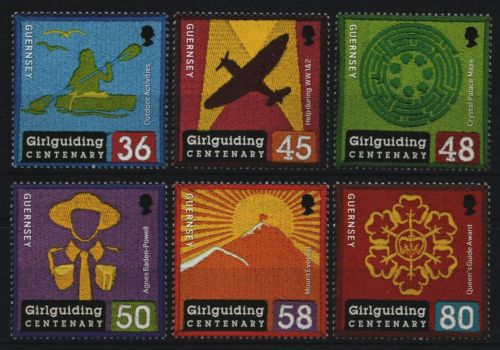 Guernsey 2010 - Mi-Nr. 1300-1305 ** - MNH - Pfadfinder / Scouts