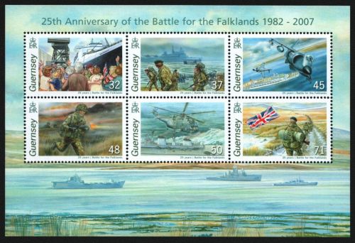 Guernsey 2007 - Mi-Nr. Block 44 ** - MNH - Falklandkrieg