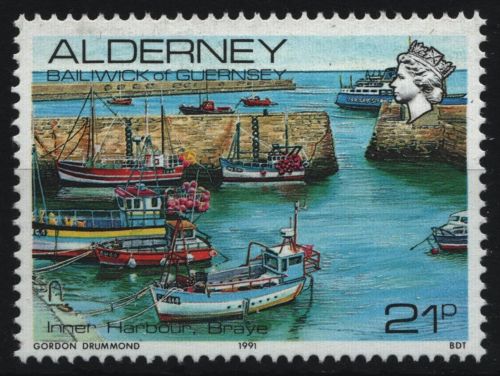 Alderney 1991 - Mi-Nr. 48 ** - MNH - Boote / Boats